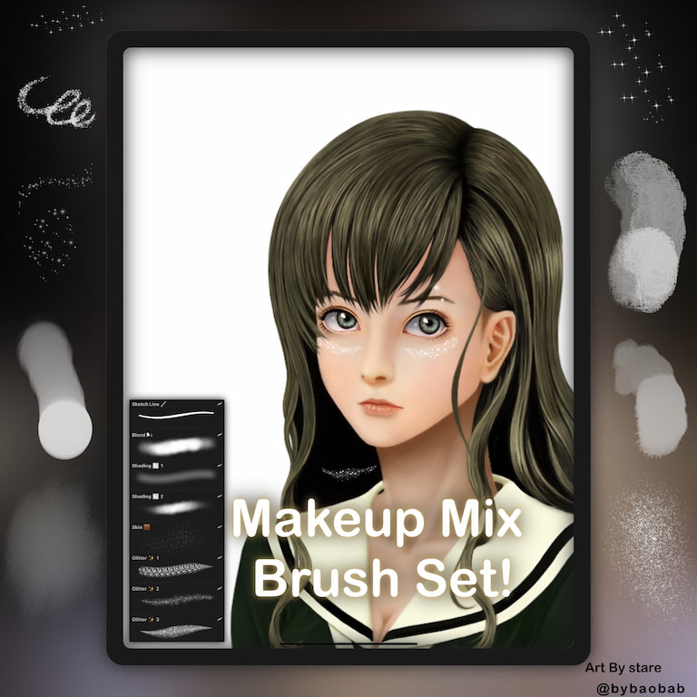 Procreate化妆笔刷