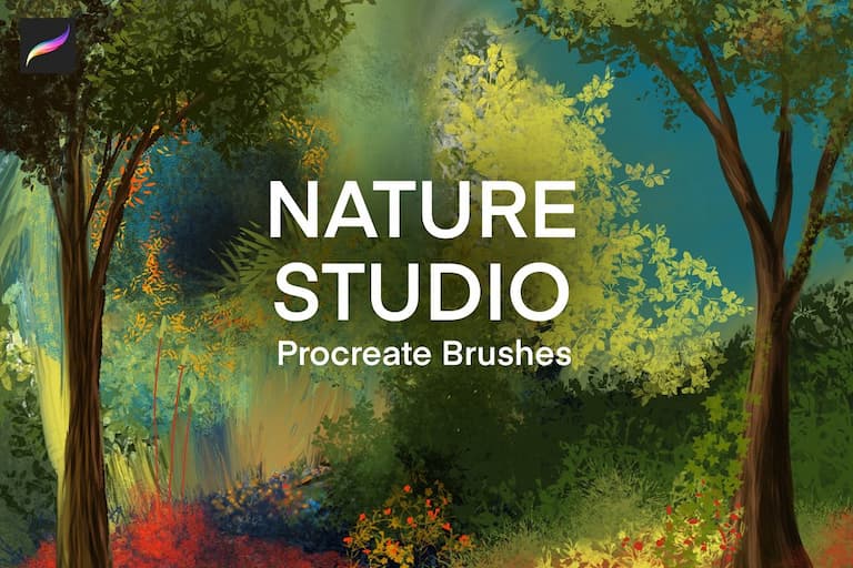 Procreate自然工作室笔刷