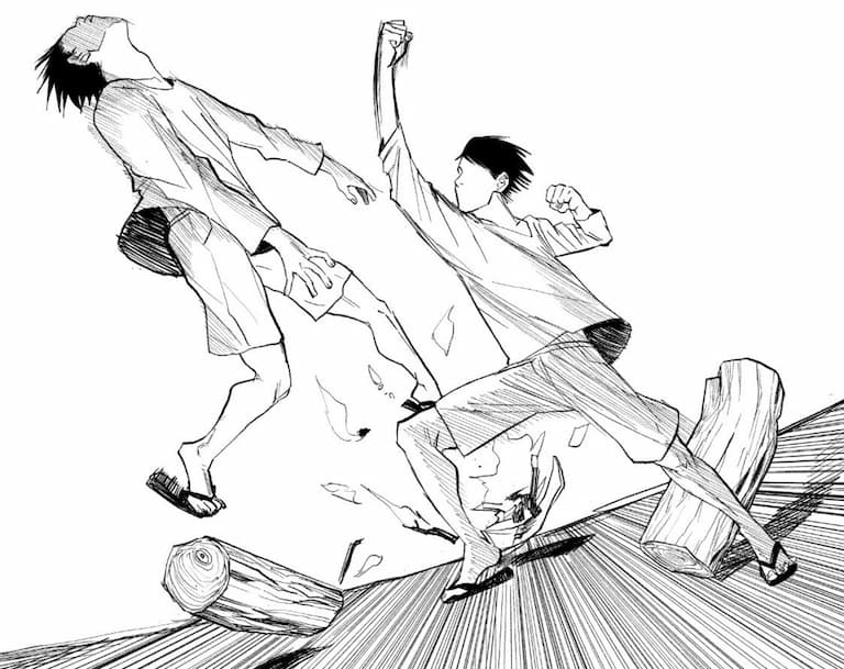 漫画像素风二值笔-procreate