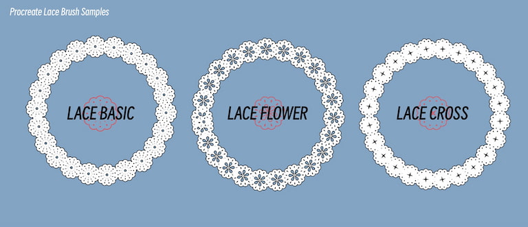 Lace Brushes