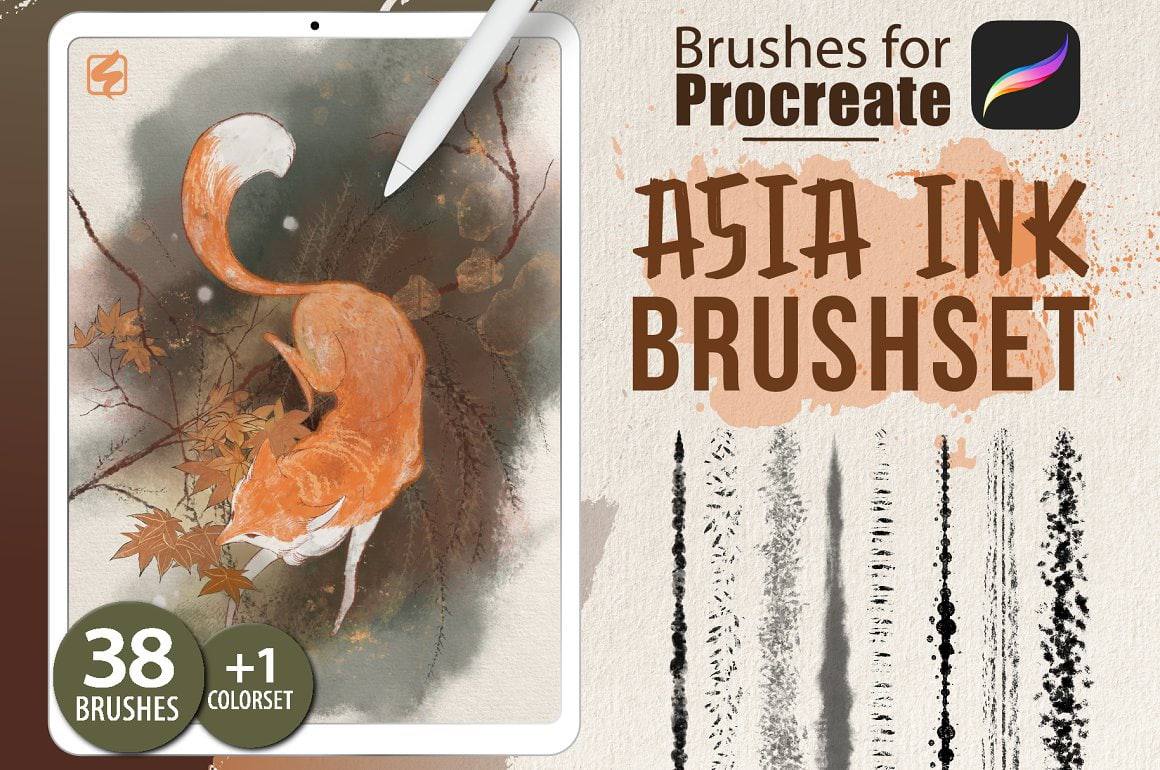 Procreate水墨笔刷