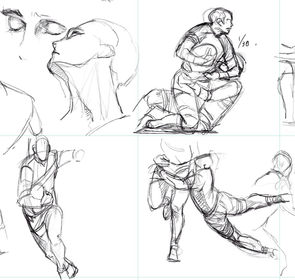 Procreate粗糙笔刷