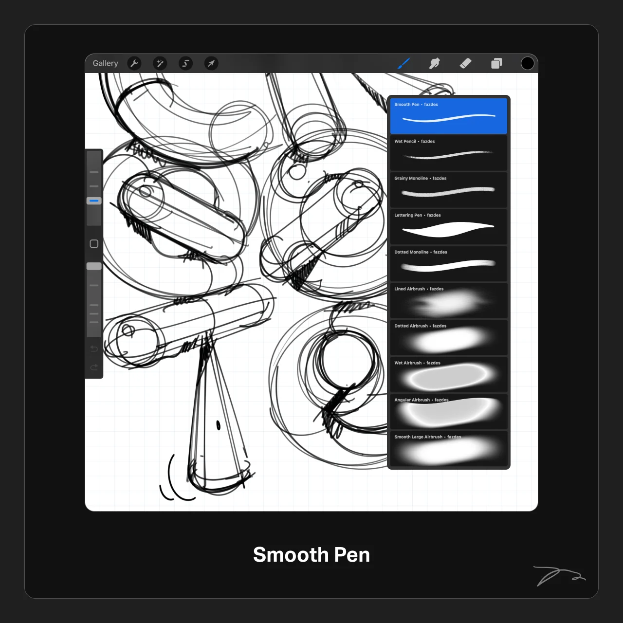 精选Procreate笔刷