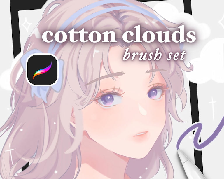 Cotton Clouds 软绵笔刷套装